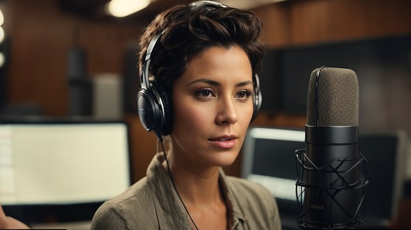 Fremdsprachen-Vertonung Sprecherin